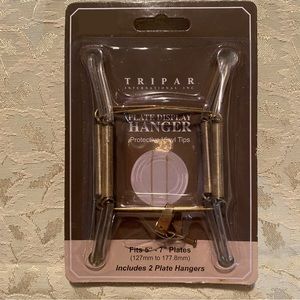 Tripar International Inc. Plate Display Hanger Protective Vinyl Tips 5”-7”